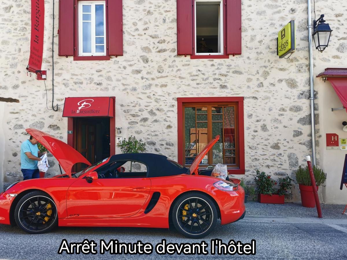 Logis Hotel Restaurant La Barguillere Saint-Pierre-de-Rivière Exterior foto